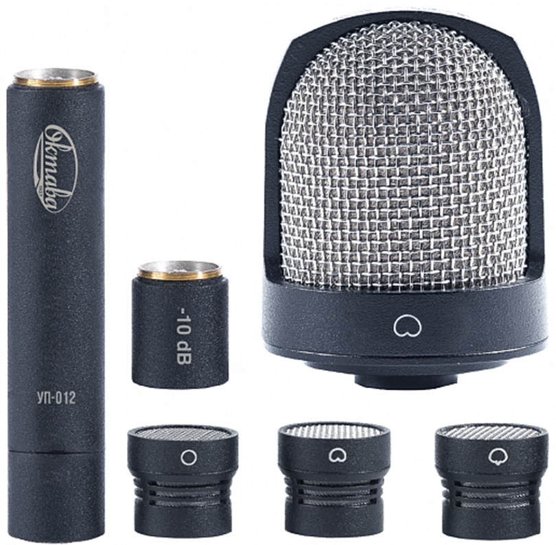 Студийные микрофоны Октава МК-012-10 (черный, в деревянном футляре) студийные микрофоны октава мк 519 в деревянном футляре