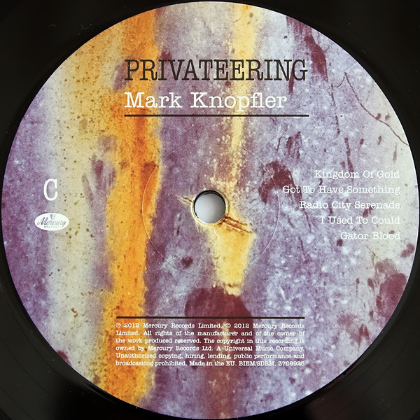 Другие Mercury Recs UK Knopfler, Mark, Privateering - фото 2