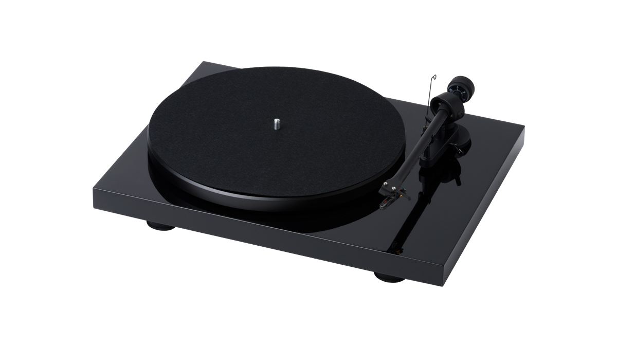 Проигрыватели винила Pro-Ject Debut RecordMaster II HG Black Piano OM5e