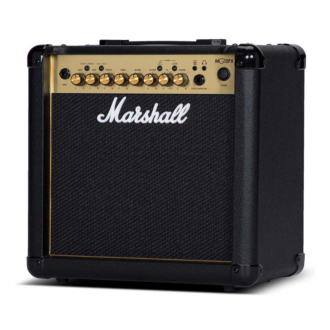 Гитарные комбо MARSHALL MG15GFX, цвет черный/золотистый, размер 8 - фото 2