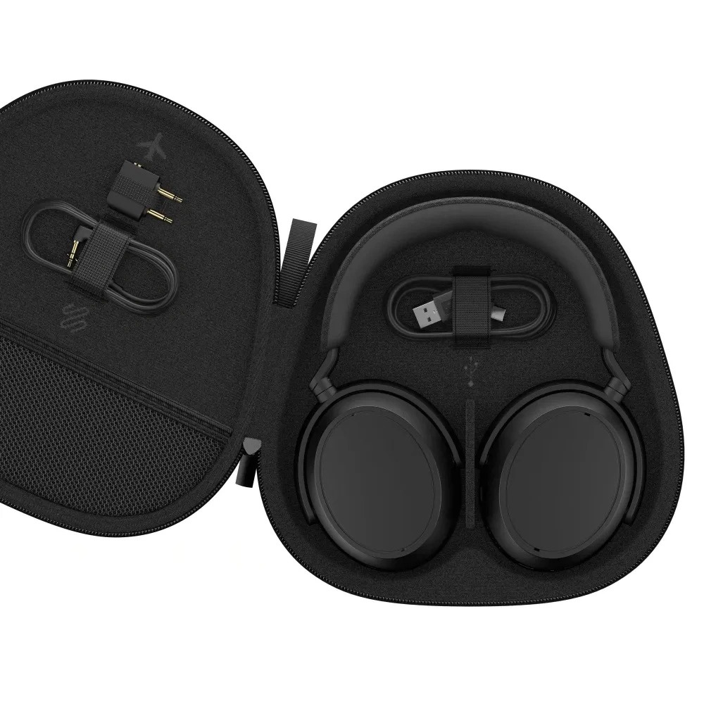 Беспроводные наушники Sennheiser MOMENTUM 4 black, цвет черный - фото 3