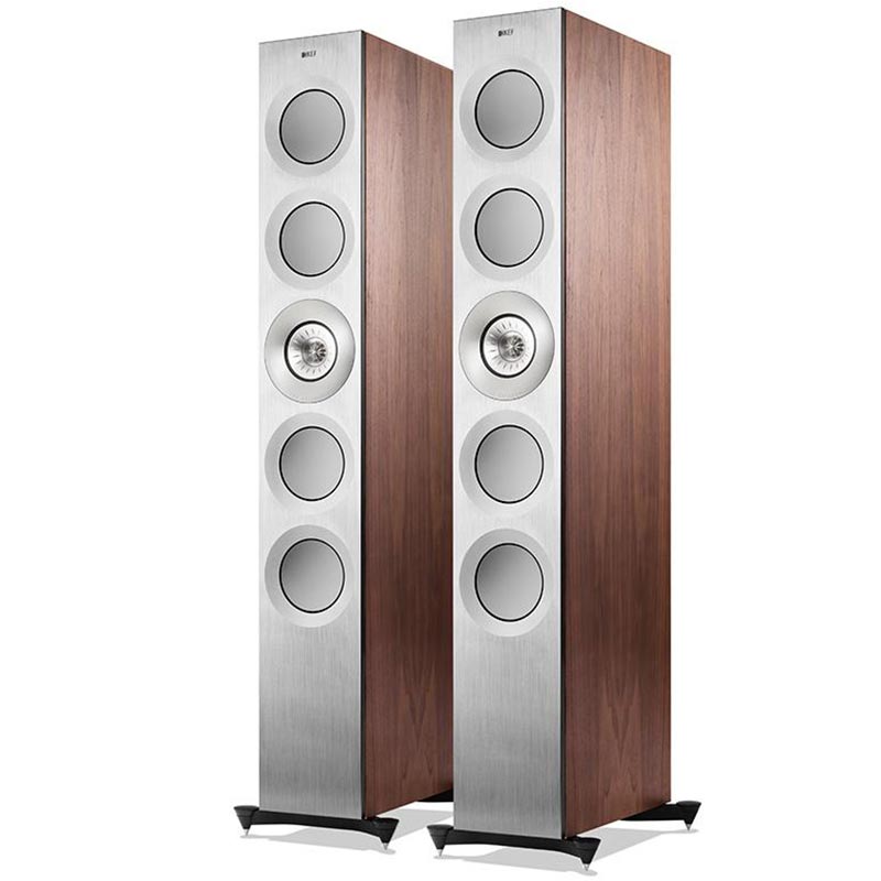 Напольная акустика KEF Reference 5 Silver Satin Walnut saturated silver chloride electrode r0303 5 agcl silver silver chloride reference electrode can be invoiced