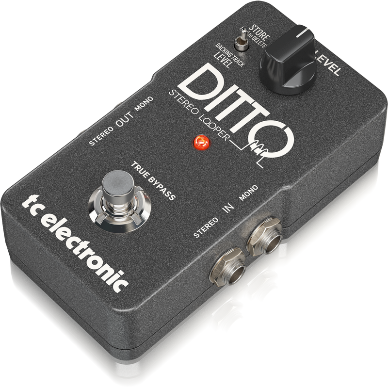 Процессоры эффектов и педали для гитары TC ELECTRONIC DITTO STEREO LOOPER процессоры эффектов и педали для гитары tc electronic ditto x4 looper