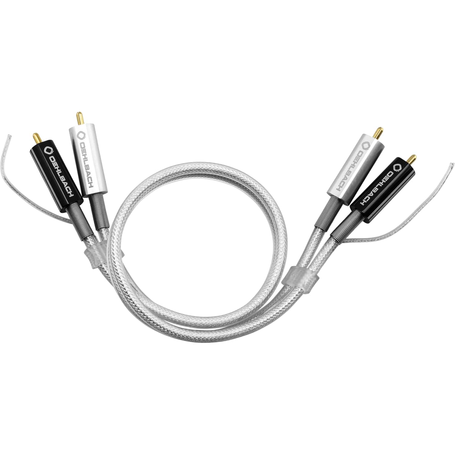 Кабели межблочные аудио Oehlbach EXCELLENCE Silver Express Plus 50, 2.0m (D1C2603) кабели акустические в нарезку oehlbach performance speaker cable 2x1 50mm2 clear 20m spool d1c105