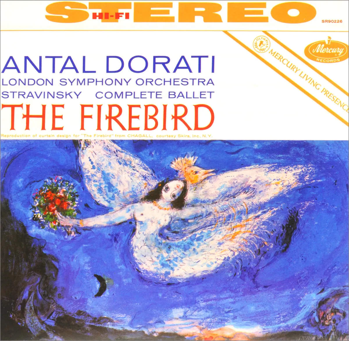 Классика Classics & Jazz UK Antal Doráti - Stravinsky: The Firebird - Complete Ballet (Half Speed Master) декоративные элементы firebird