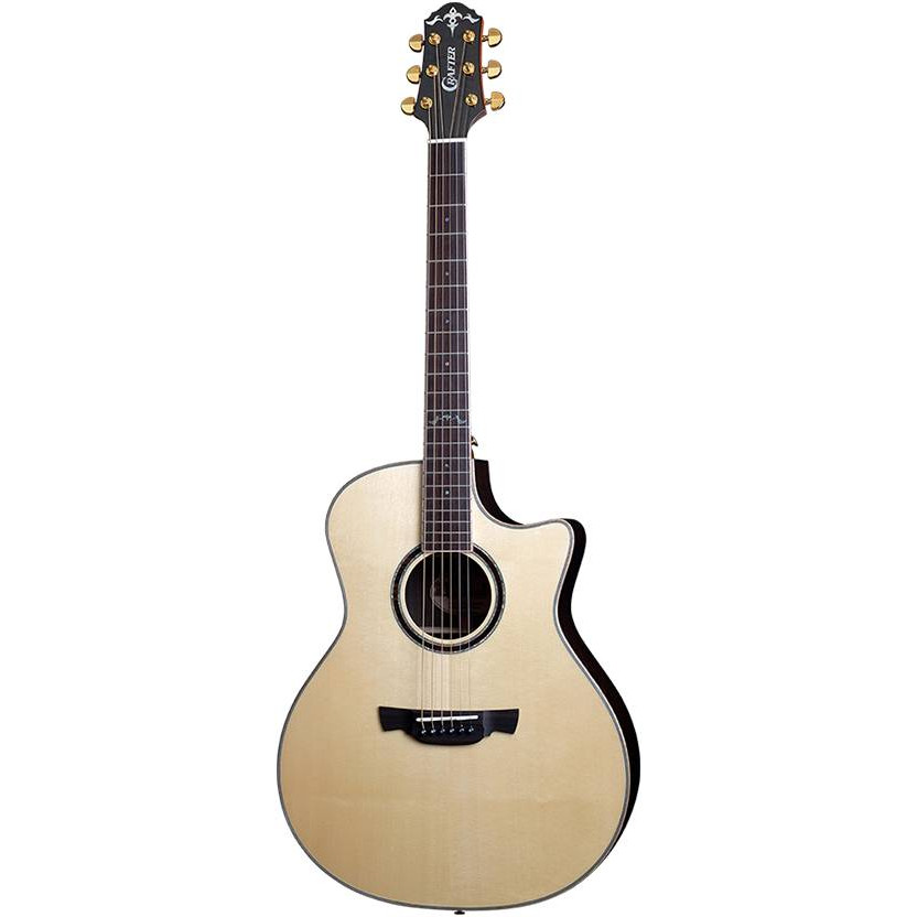 Электроакустические гитары Crafter LX G-3000ce стандартная накладка для гитары с 11 отверстиями 3 слойная накладка с винтами для гитары st