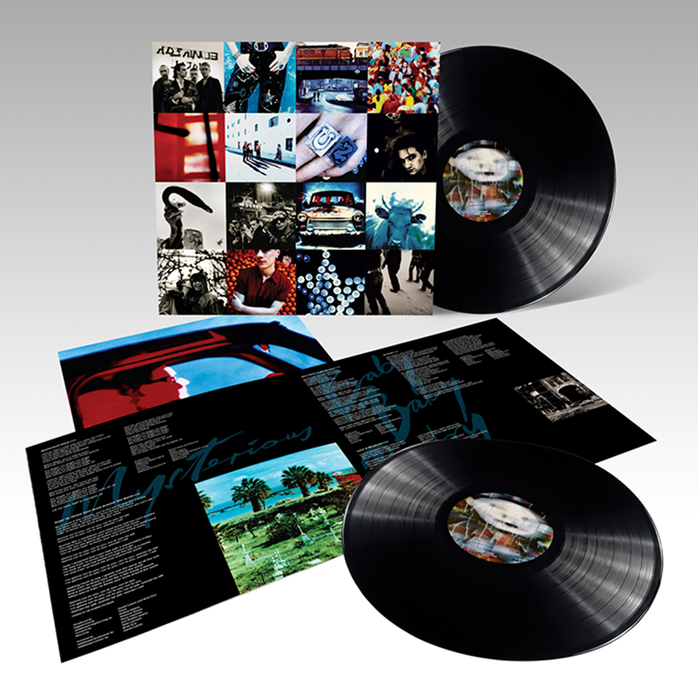 Рок UMC/island UK U2 - Achtung Baby (Limited Black Vinyl) - фото 2