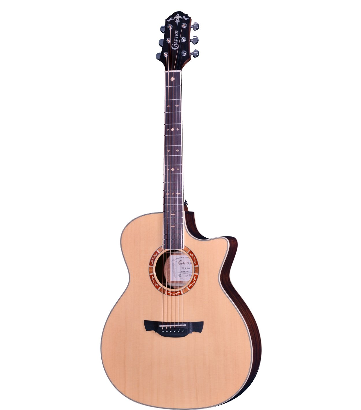Электроакустические гитары Crafter STG G-16ce электроакустические гитары crafter hd 250ce