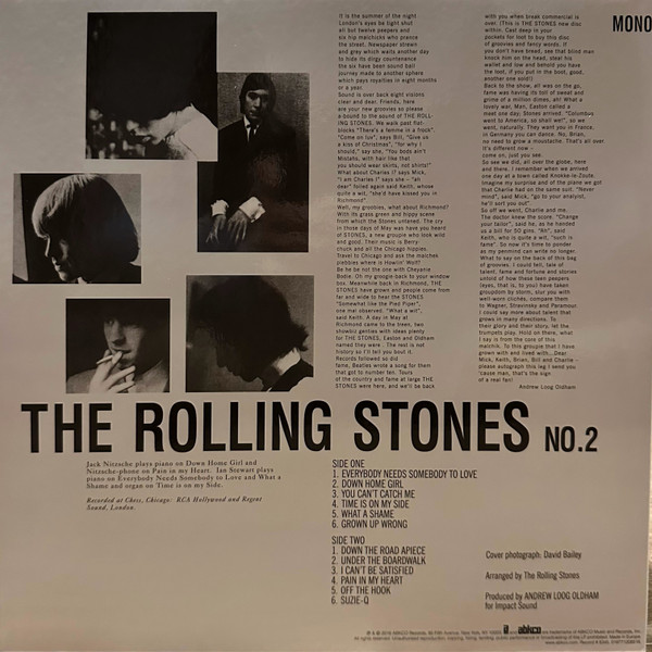 Рок Universal US The Rolling Stones - The Rolling Stones In Mono (Coloured LP Box-set) - фото 8