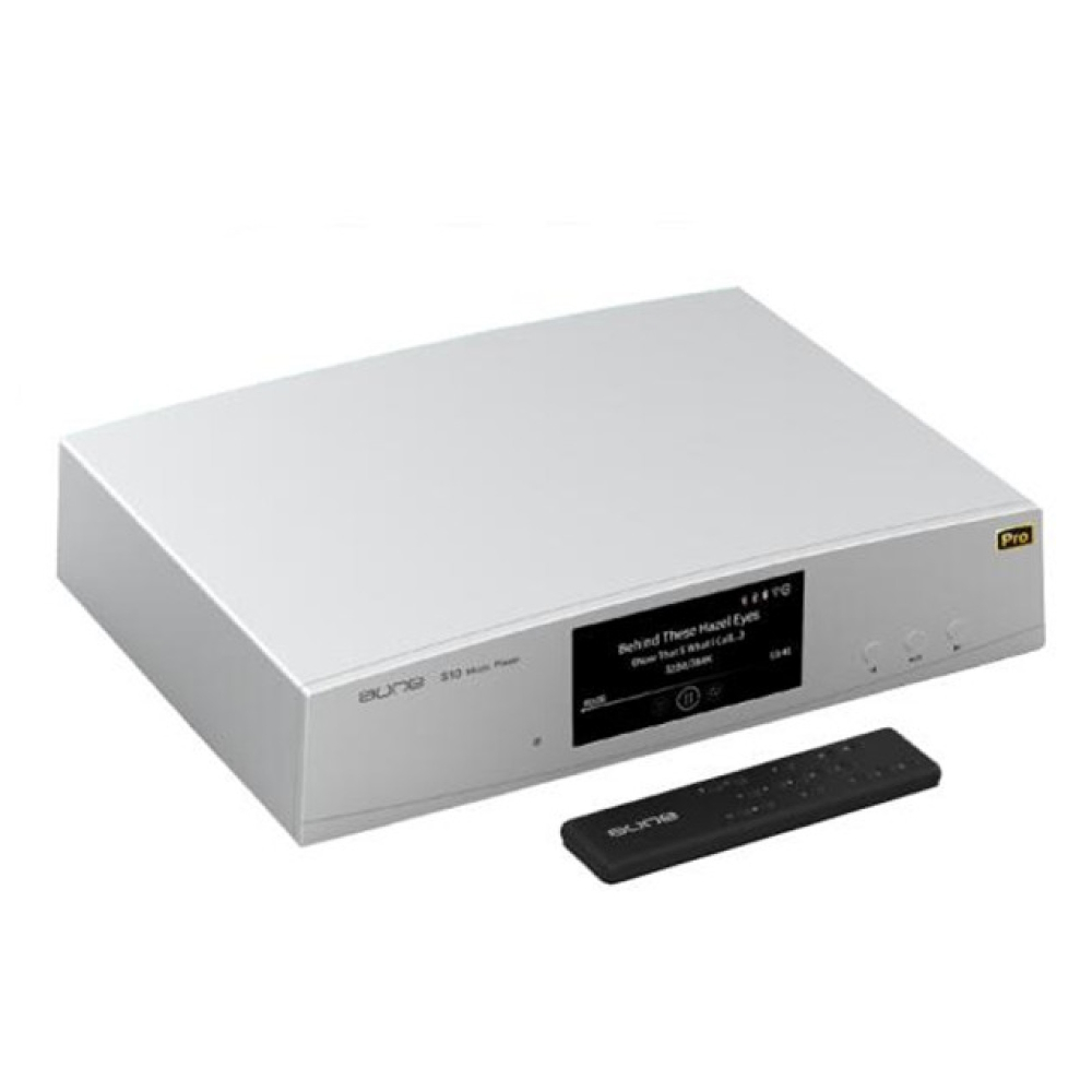 Сетевые аудио проигрыватели Aune S10 Pro Media Player Silver сетевые транспорты и серверы cen grand 9i 92de media player