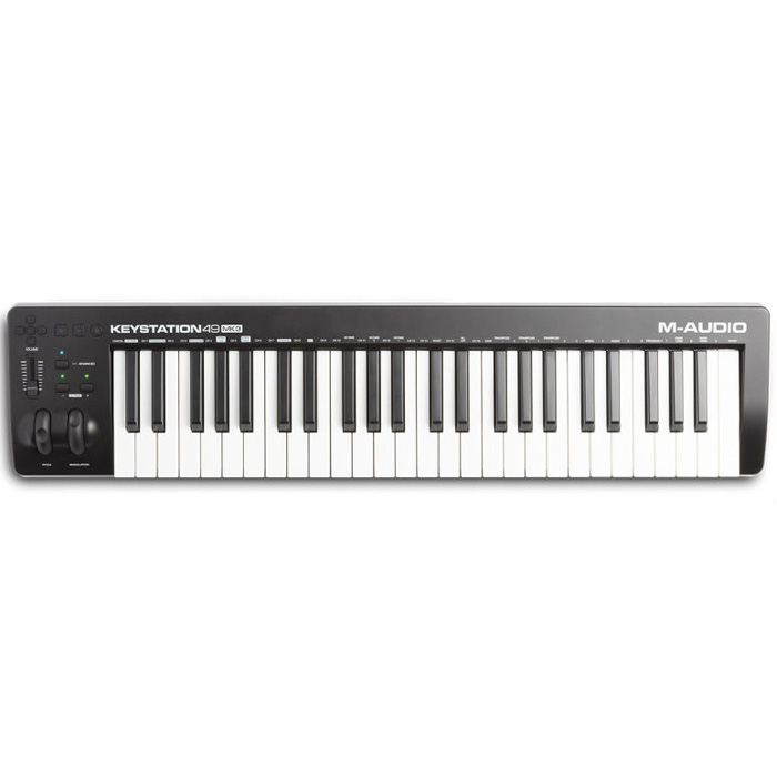 MIDI клавиатуры M-Audio Keystation 49 MK3 worlde orca pad64 портативный usb midi контроллер для ударных