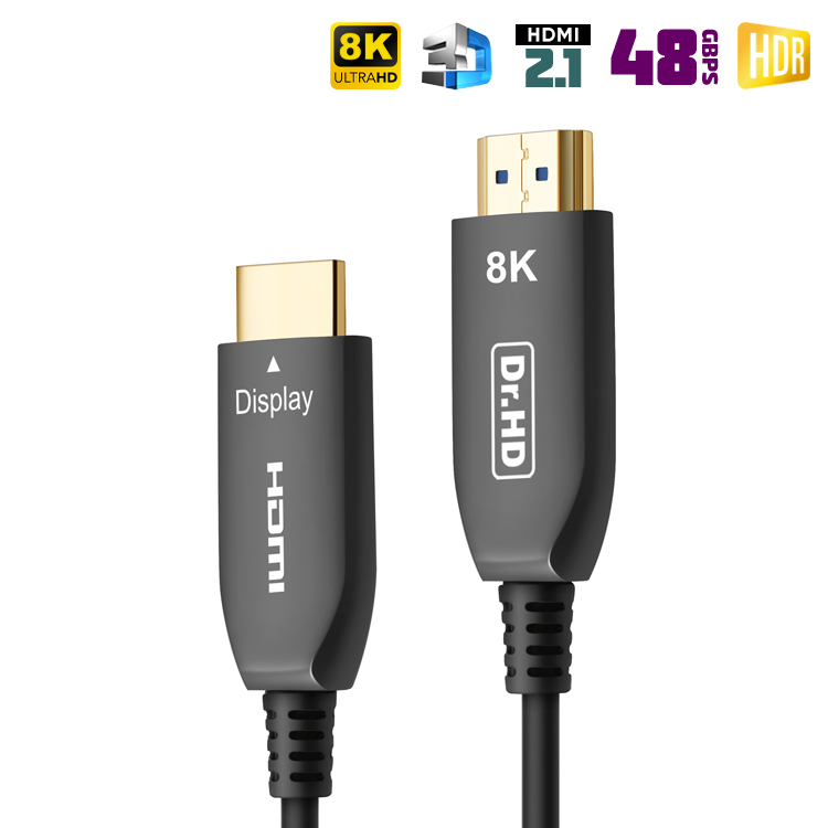 HDMI кабели Dr.HD FC 80 ST 8K, цвет черный - фото 2