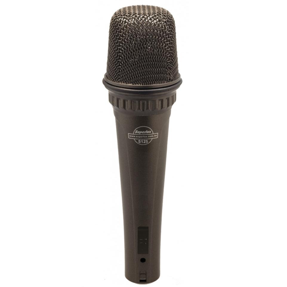 Ручные микрофоны Superlux S125 superlux s125 конденсаторный вокальный микрофон
