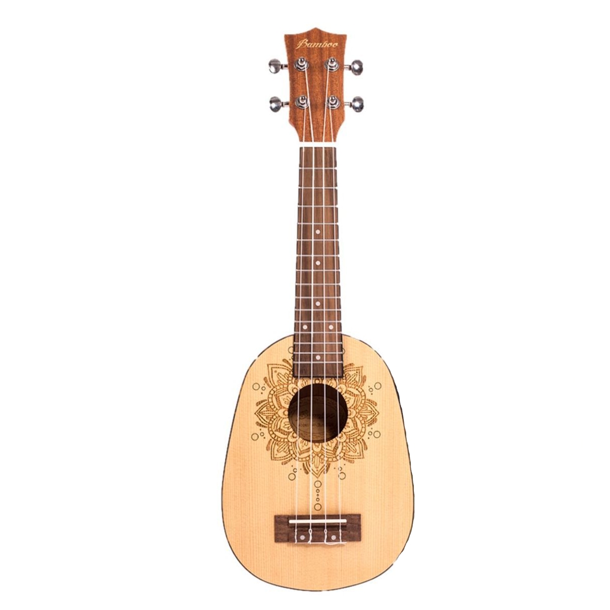 Укулеле Bamboo BU-21 Honolulu портативный гитара укулеле скрипка деревянный подставка крюк