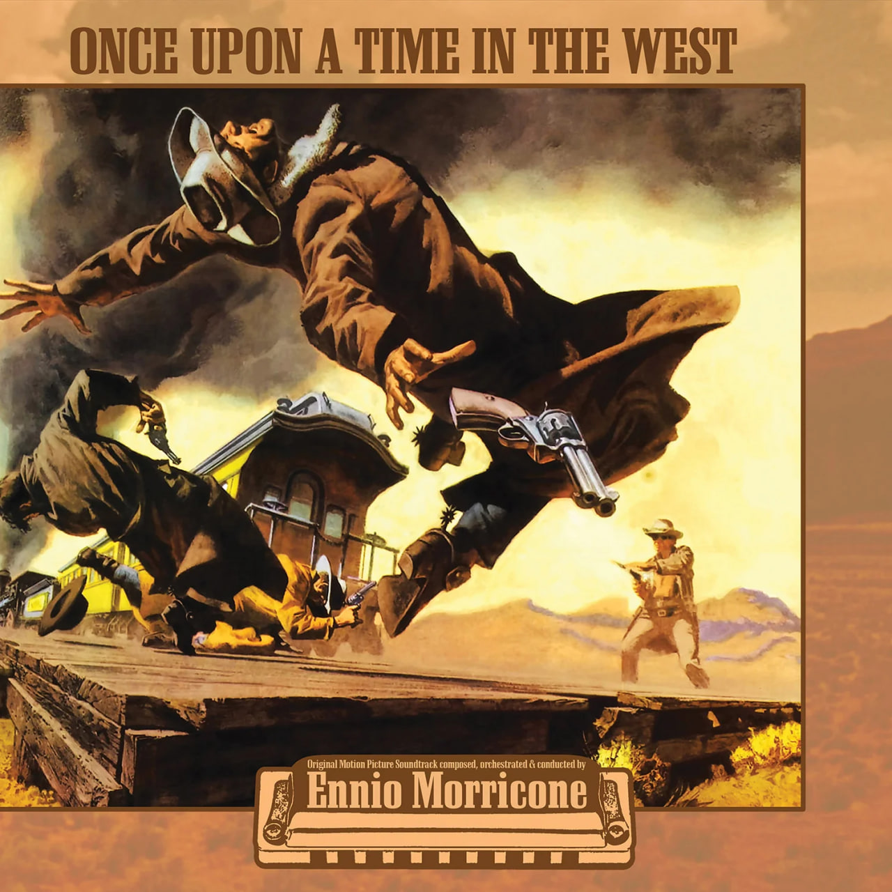 Саундтрек IAO Саундтрек - Once Upon A Time In The West (Ennio Morricone) (Coloured Vinyl LP) ennio morricone musiques de films colonne sonore original soundtracks 1971 1990 lp