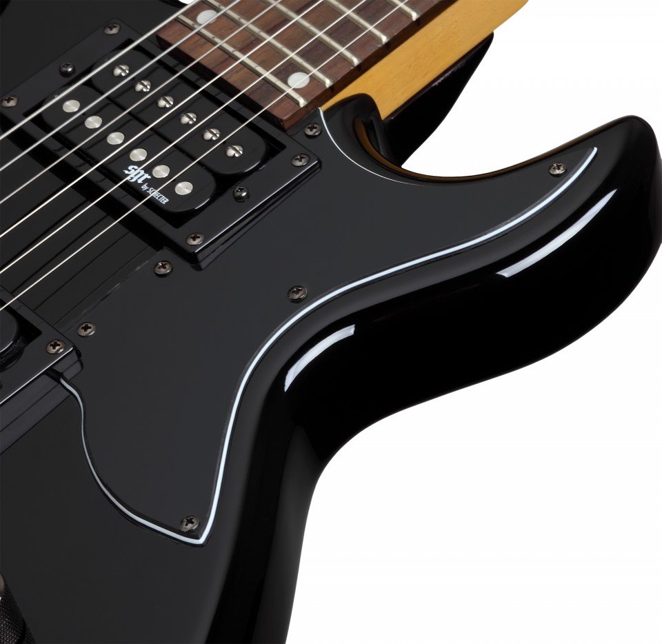 Электрогитары Schecter SGR S-1 BLK, цвет черный, размер Medium - фото 2