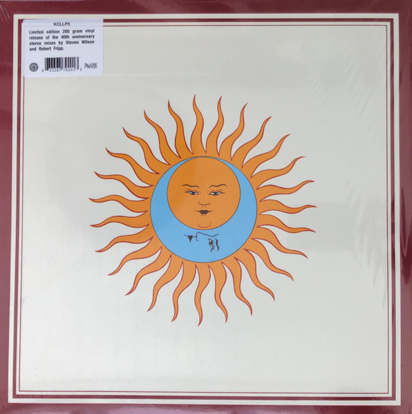 Рок Discipline Global Mobile King Crimson - Larks' Tongues In Aspic (Black Vinyl LP)