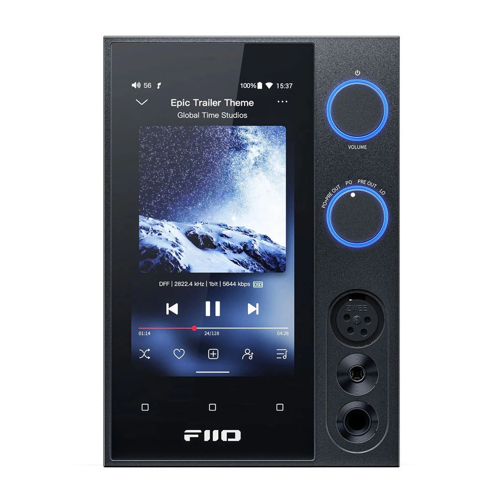 Усилители с ЦАП для наушников FiiO R7 black усилители для наушников musical fidelity lx2 hpa headphone amplifier black
