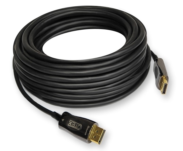 Видео кабели Qtex DFOC-100-50, 50м кабель видео buro dvi d m dvi d m 3м феррит кольца позолоченные контакты bhp ret dvi30