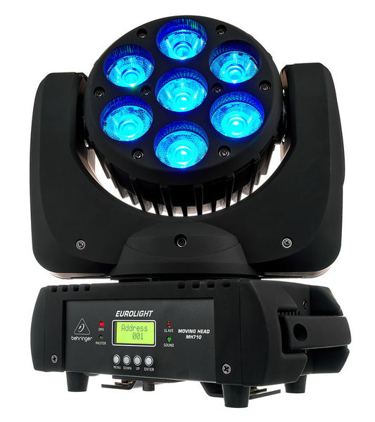 Вращающиеся головы Behringer MOVING HEAD MH710 dmx console rgb electric fader command wing fader wing pro controller stage dj light control beam moving head lights