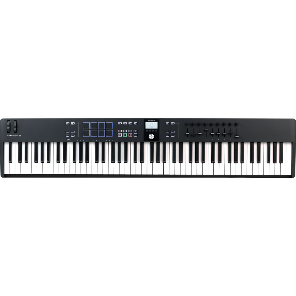 MIDI клавиатуры Arturia KeyLab Essential 88 mk3 Black, цвет черный - фото 3