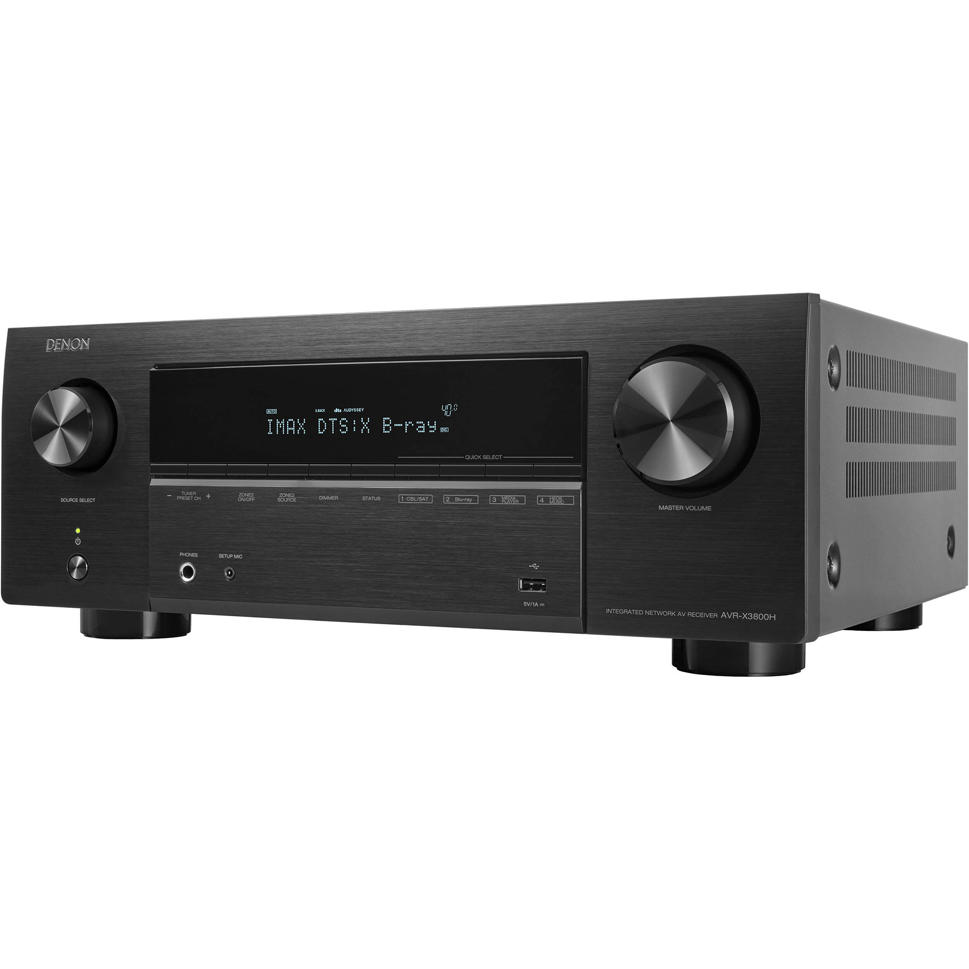 AV ресиверы Denon AVC-X3800H black, цвет черный - фото 4