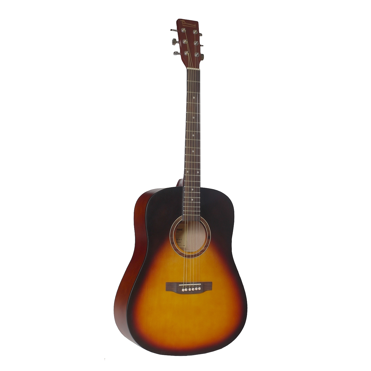 Акустические гитары Beaumont DG80/VS 34шт комплект аксессуаров для гитары гитара выбирает капо акустическая гитара струны мост булавки костные струны