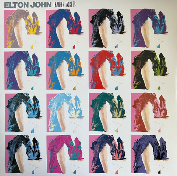 Рок Universal US Elton John - Leather Jackets (Black Vinyl LP) blue black moire fire amber rosary 7x11mm grain size 925 sterling silver tassel