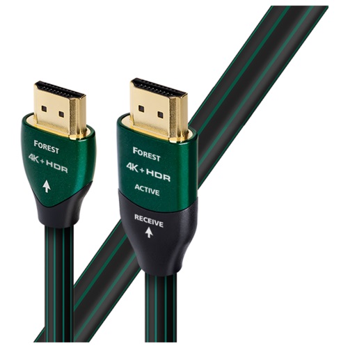 HDMI кабели Audioquest HDMI Forest Active 12.5m PVC, цвет черный - фото 1