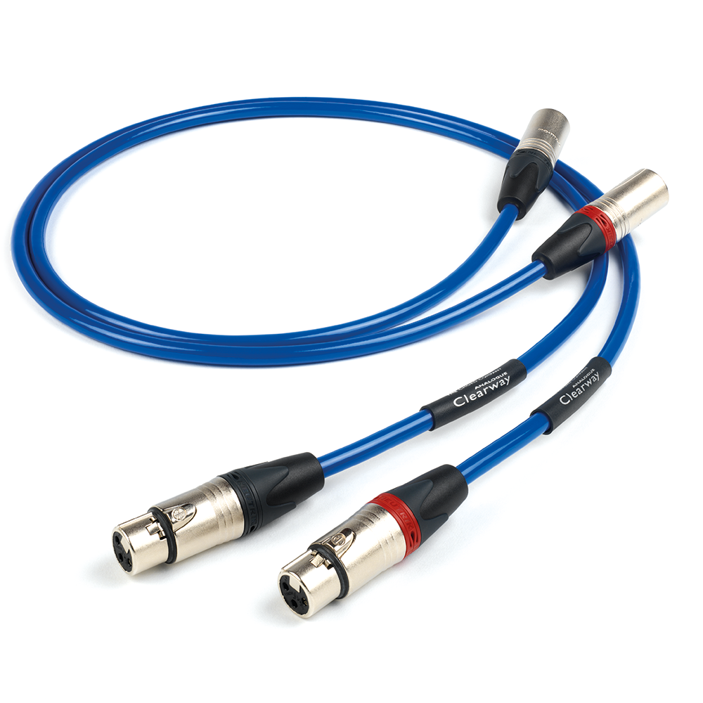 Кабели межблочные аудио Chord Company Clearway 2XLR to 2XLR 1m hdmi кабели chord company clearway hdmi 2 0 4k 18gbps 5m