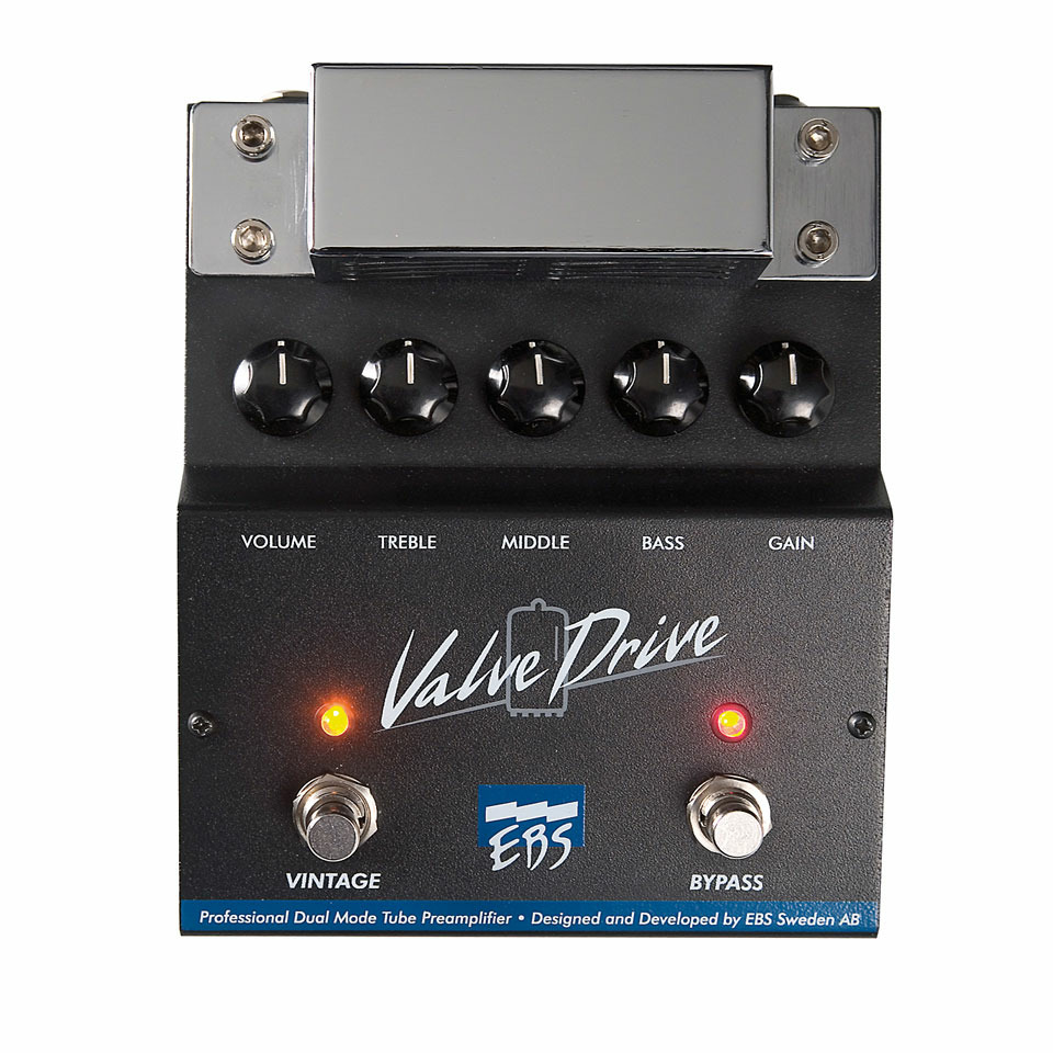 Процессоры эффектов и педали для гитары EBS ValveDrive воск холодный sintec dr active cherry wax 5 кг