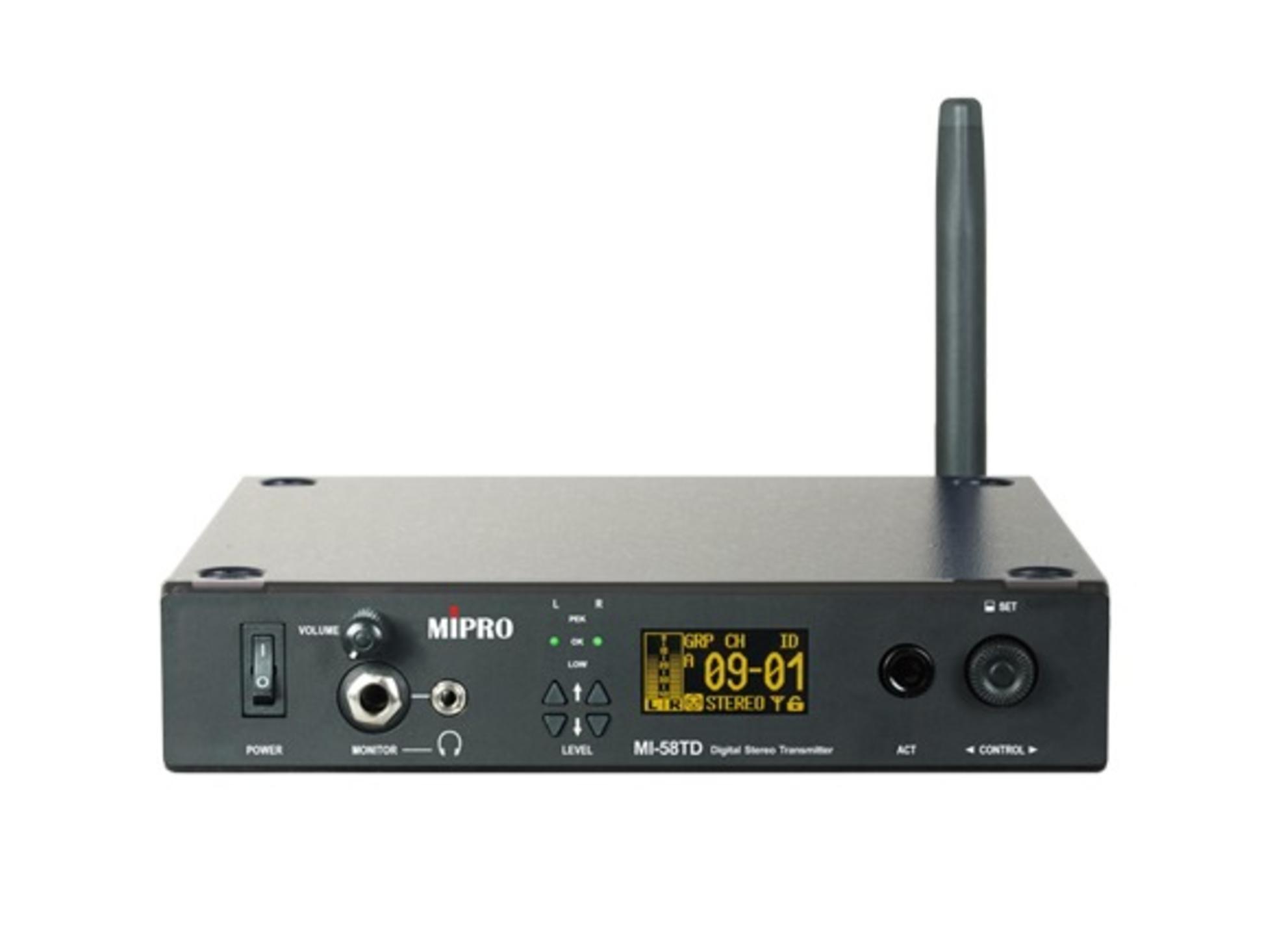 Приемники и передатчики MIPRO MI-58TD приемники и передатчики mipro act 500t