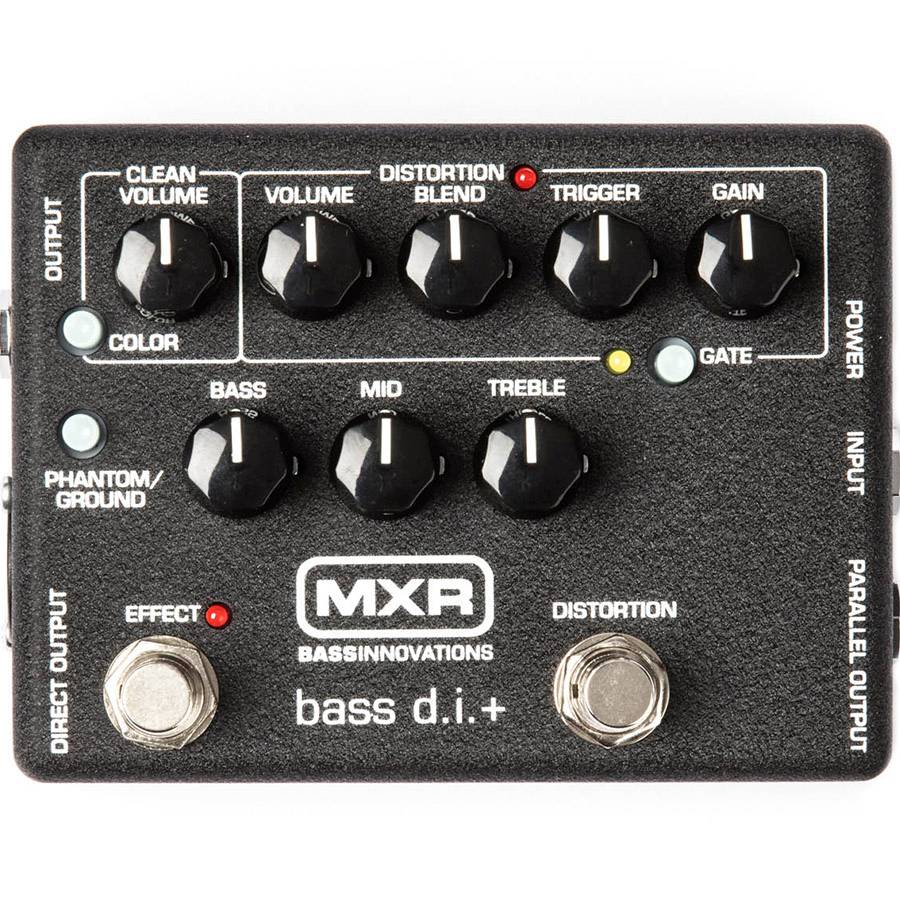 Гитарные усилители MXR M80 Bass D.I.+ гитарные усилители mxr m80 bass d i