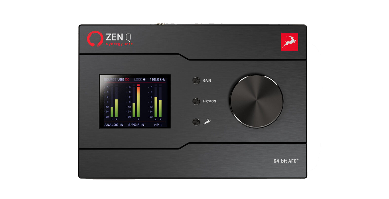 Аудиоинтерфейсы для домашней студии Antelope Audio Zen Q Synergy Core USB эквалайзеры arx eq260