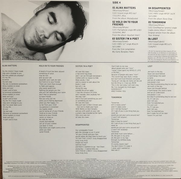 Рок PLG Morrissey, The Best Of! (180 Gram Black Vinyl/Gatefold) - фото 3