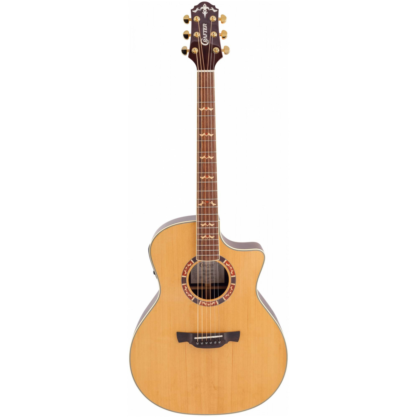 Электроакустические гитары Crafter STG G-20ce VVS акустические гитары crafter lx g 3000c