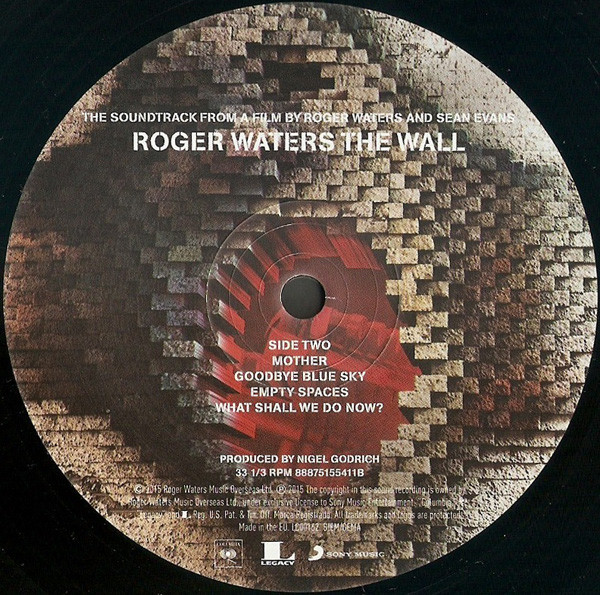 Рок Columbia Roger Waters The Wall (180 Gram/Trifold/+Booklet) - фото 4