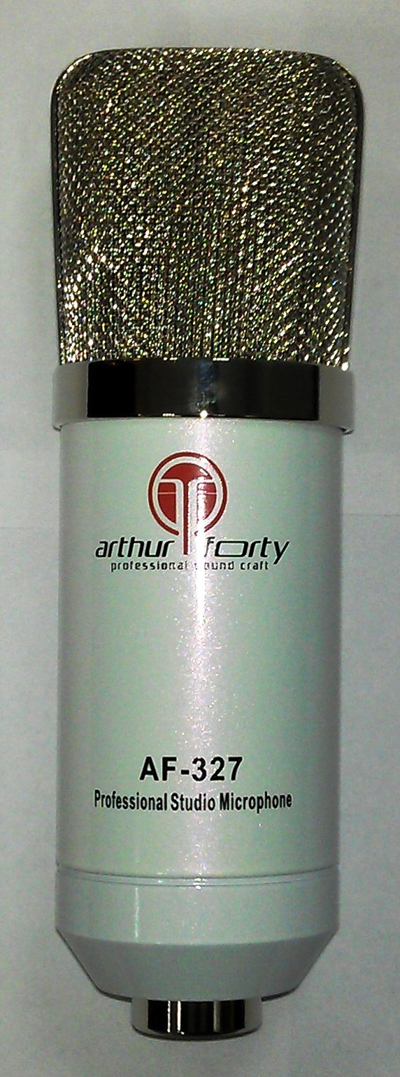 Студийные микрофоны Arthur Forty AF-327 PSC (белый) пульты для председателя arthur forty af 909 psc