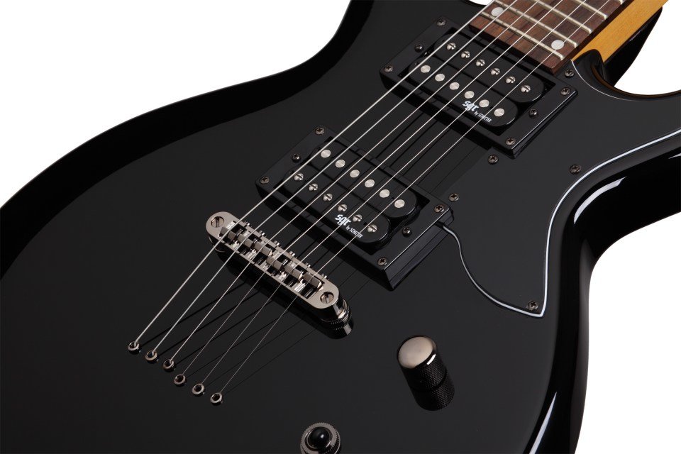 Электрогитары Schecter SGR S-1 BLK, цвет черный, размер Medium - фото 3