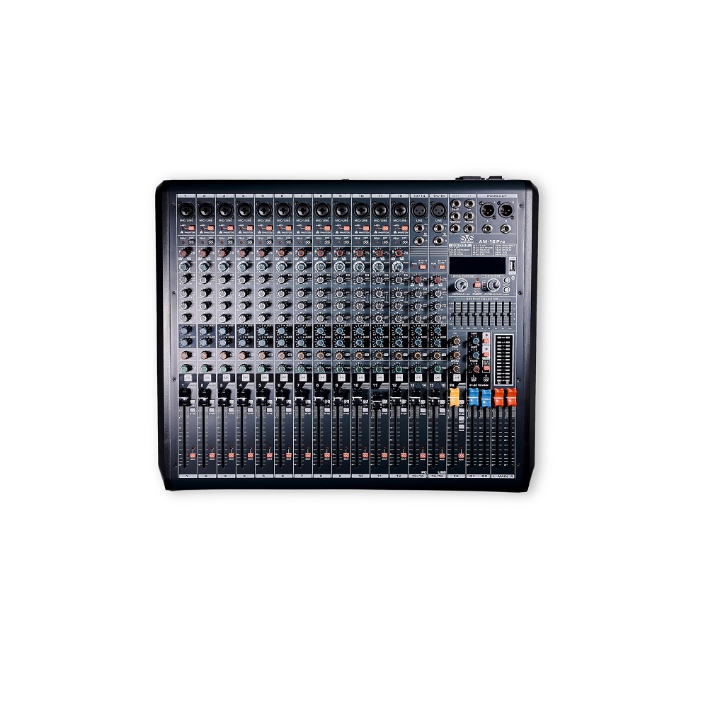 SVS Audiotechnik mixers AM-16 PRO