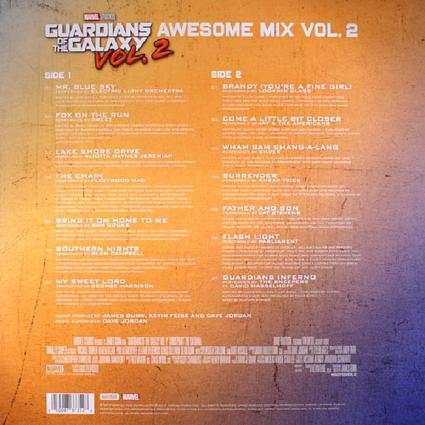 Рок Hollywood Records Various Artists, Guardians of the Galaxy Vol. 2: Awesome Mix Vol. 2 (Original Motion Picture Soundtrack) - фото 2