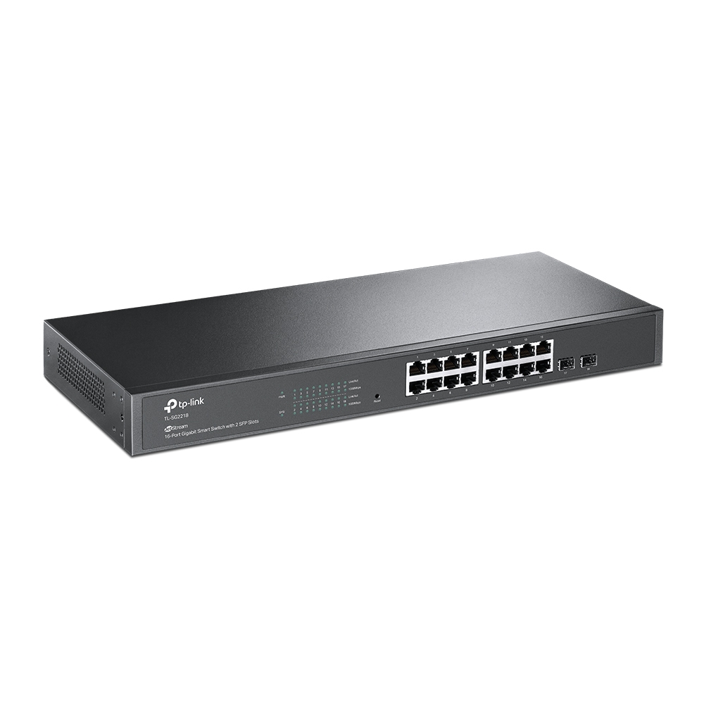 Коммутаторы (свитчи) TP-LINK TL-SG2218 16G 2SFP управляемый