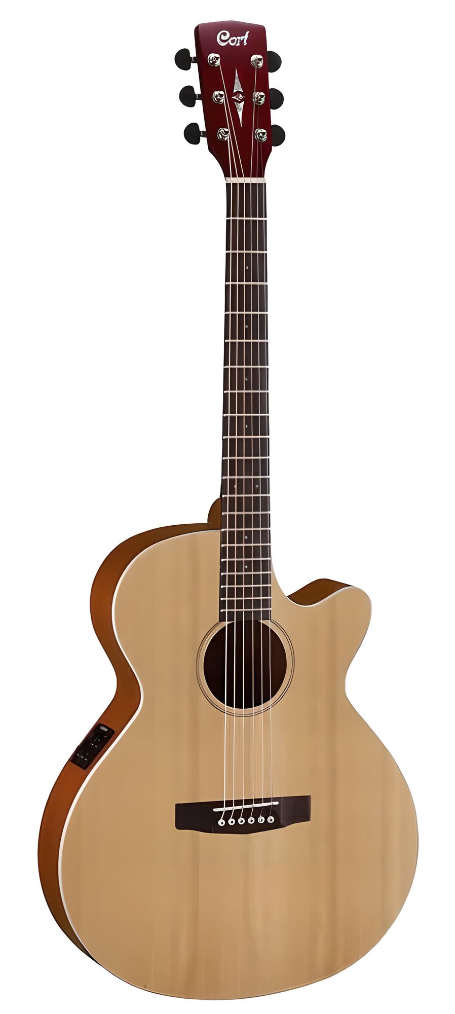 Электроакустические гитары Cort SFX1F-NS-WBAG (чехол в комплекте) электроакустические гитары cort little cj adk op wbag чехол в комплекте