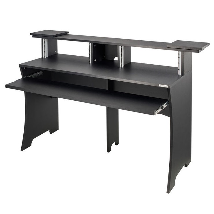 Подставки и стойки для клавишных Glorious Workbench black log dining table carbonized black tea desk workbench homestay ash wood