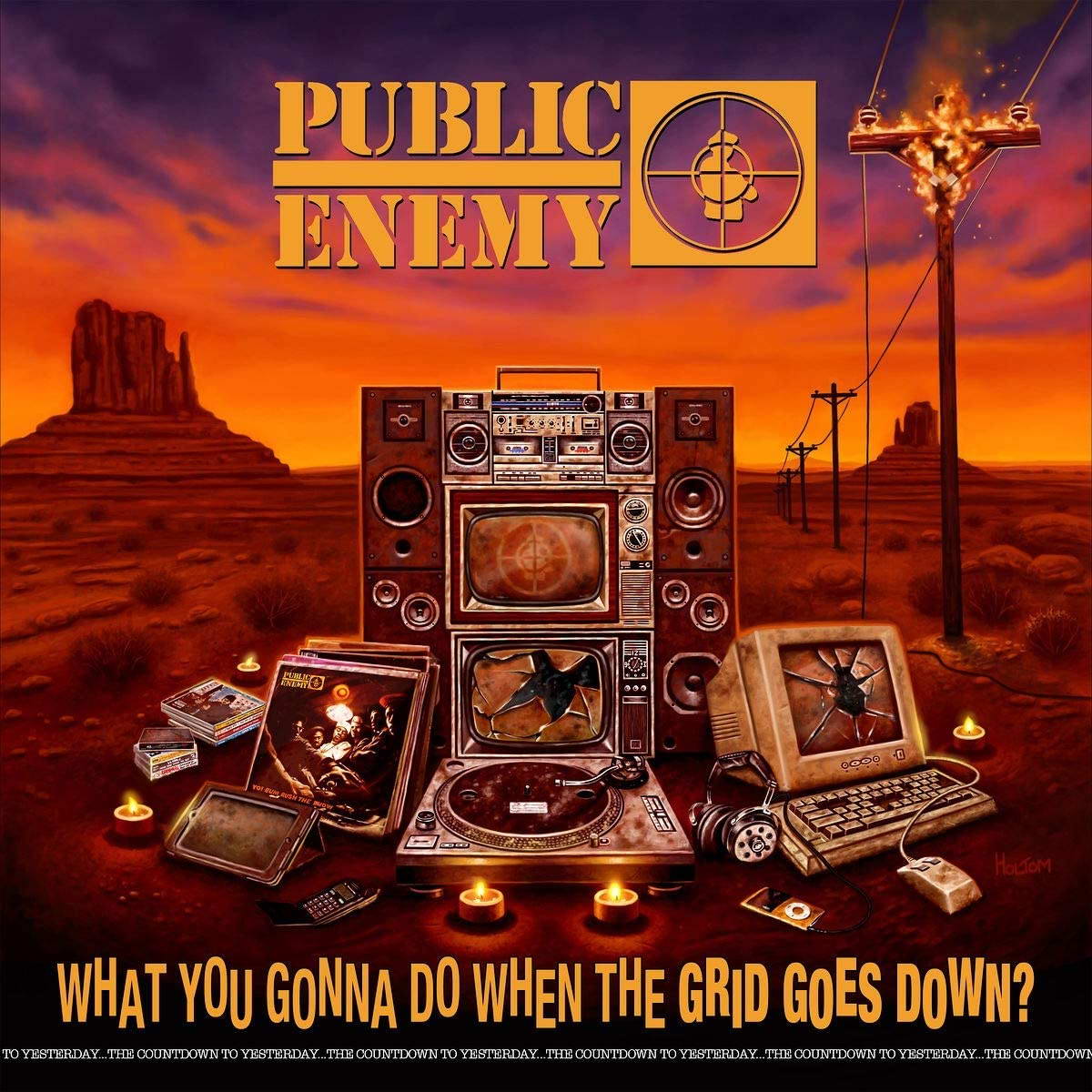 Хип-хоп Def Jam Public Enemy – What You Gonna Do When The Grid Goes Down? 10cc food for thought exp rem 1 cd