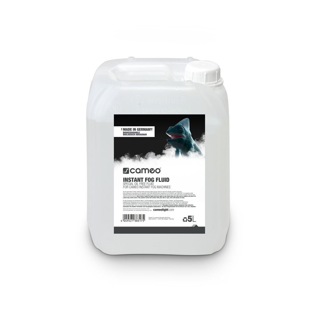 Жидкость для генератора дыма, тумана Cameo INSTANT FOG FLUID 5 литров tina turner same cd3565 cameo label