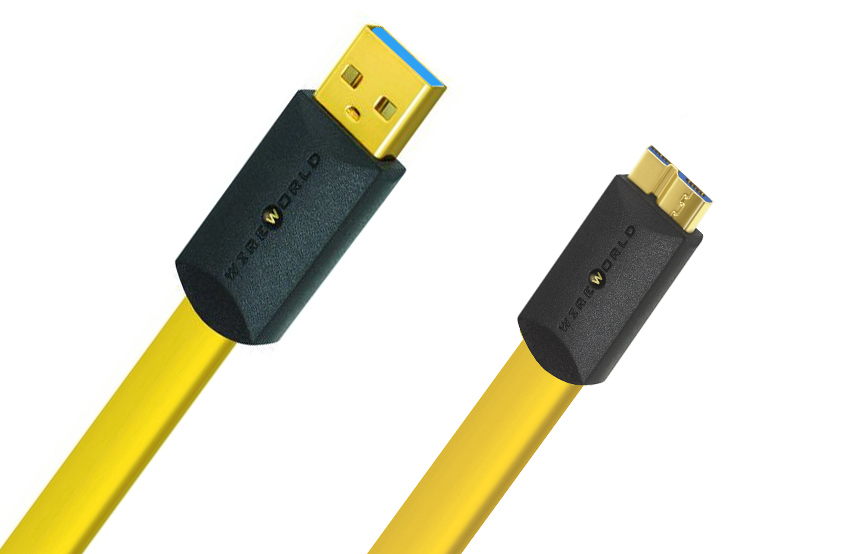 USB, Lan Wire World Chroma 8 USB 3.0 A-Micro B Flat Cable 2.0m (C3AM2.0M-8) кабель indoor 2 пары категория 5e skynet одножильный медь 305 м серый