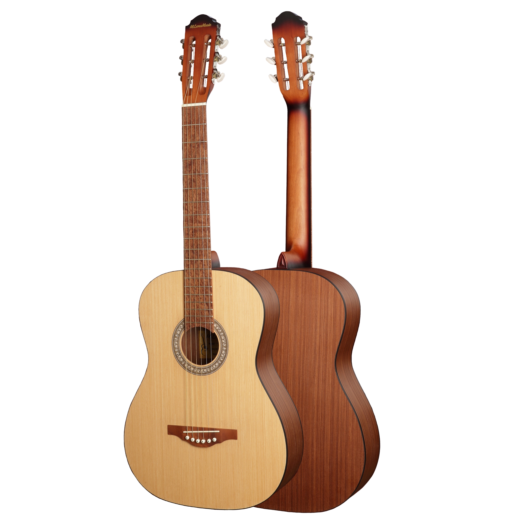 Акустические гитары MiLena Music ML-A4-NT alice 2 шт левый и правый колок для настройки классической гитары