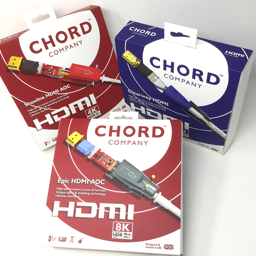 HDMI кабели Chord Company Epic HDMI AOC 2.1 8k (48Gbps) 15m, цвет белый - фото 2