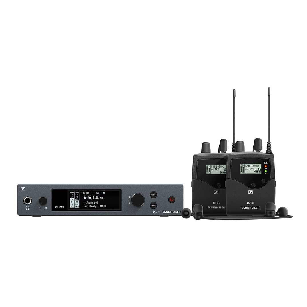 Радиосистемы персонального мониторинга Sennheiser EW IEM G4-TWIN-G радиосистемы персонального мониторинга xvive u4 wireless in ear monitor system
